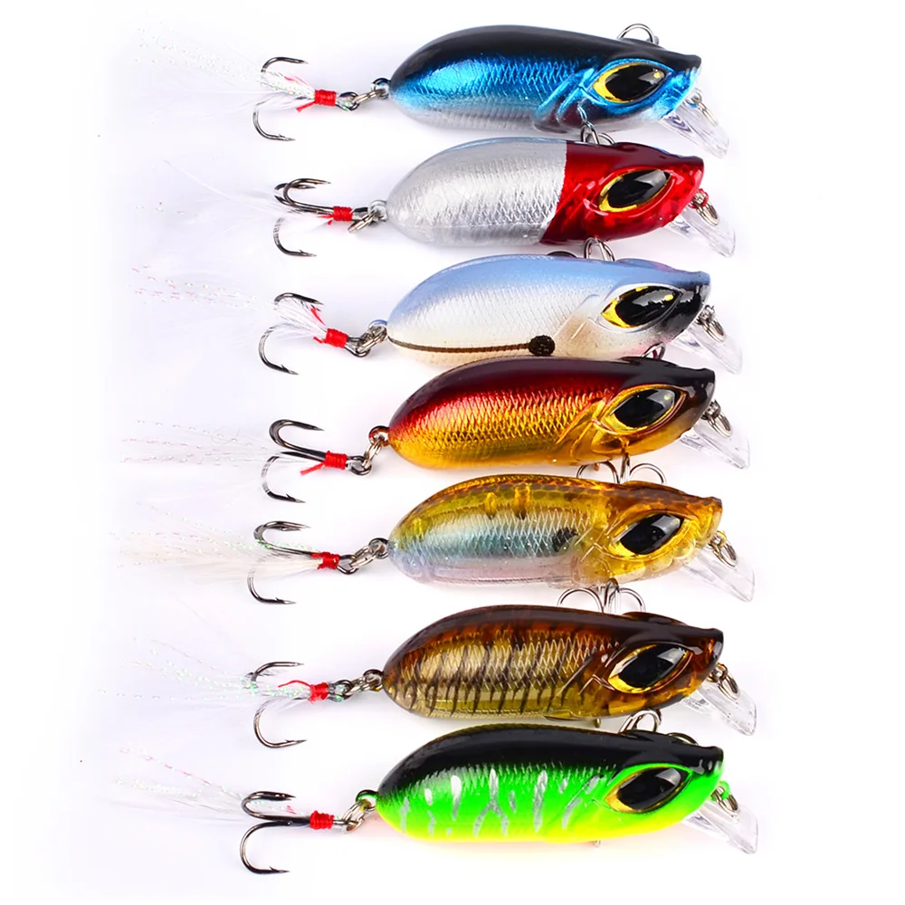 

Lure Sinking Hard bait Mini Minnow Fishing 5.5cm/8.26g Lures With hook, Various