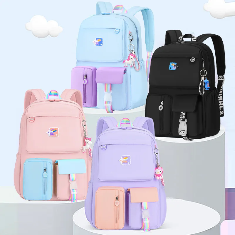 

2023 Children Schoolbag Travel Backpack Cute Student Pack New Cheap Bookbag For Kids