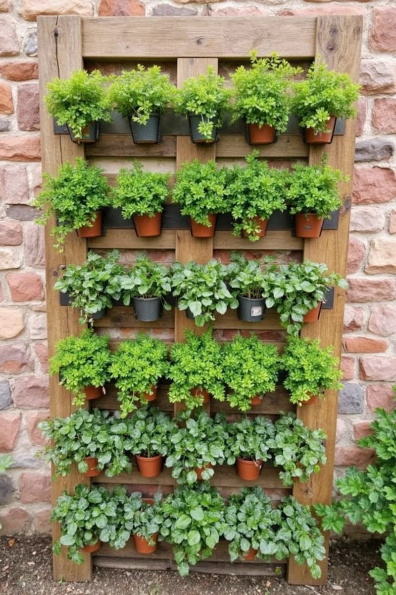 15 pallet vertical garden ideas that ll make your family green with envy