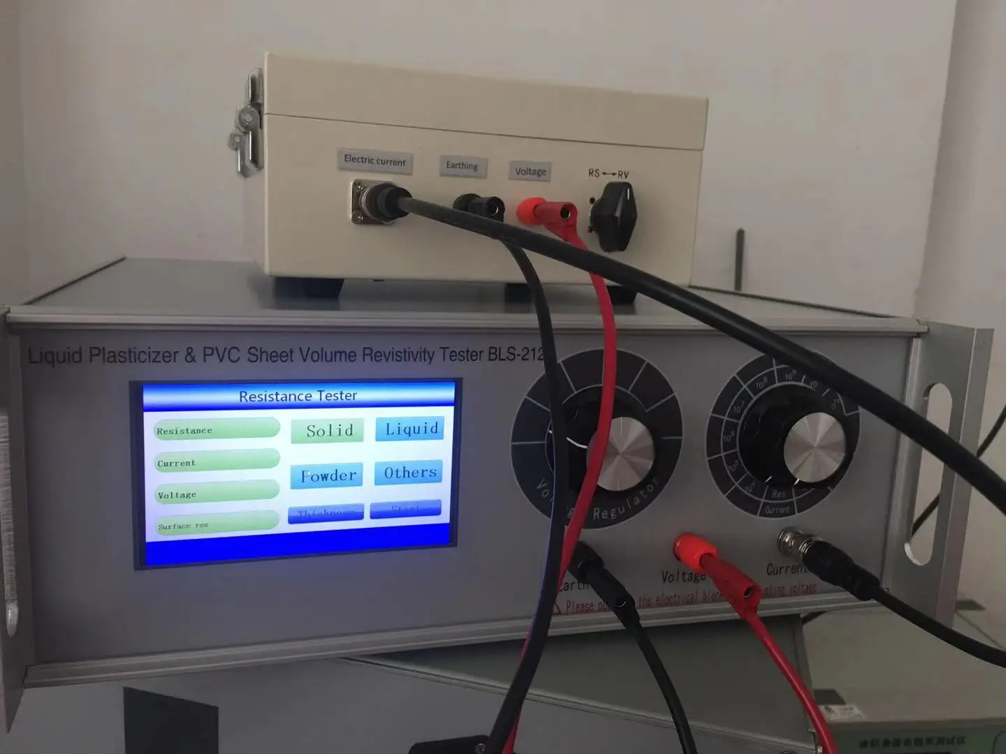 Surface Resistivity Meter/ Volume Resistivity Tester For Plastic,Rubber ...