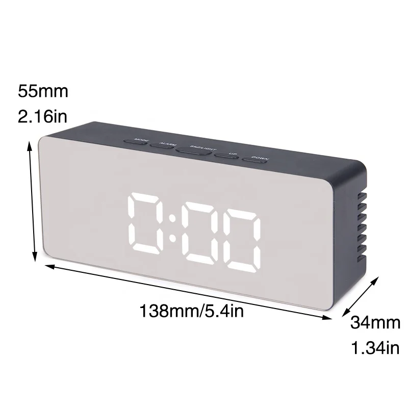 
2020 Hot Multifunction Led Display Modern Table Clocks Digital Alarm Clock 