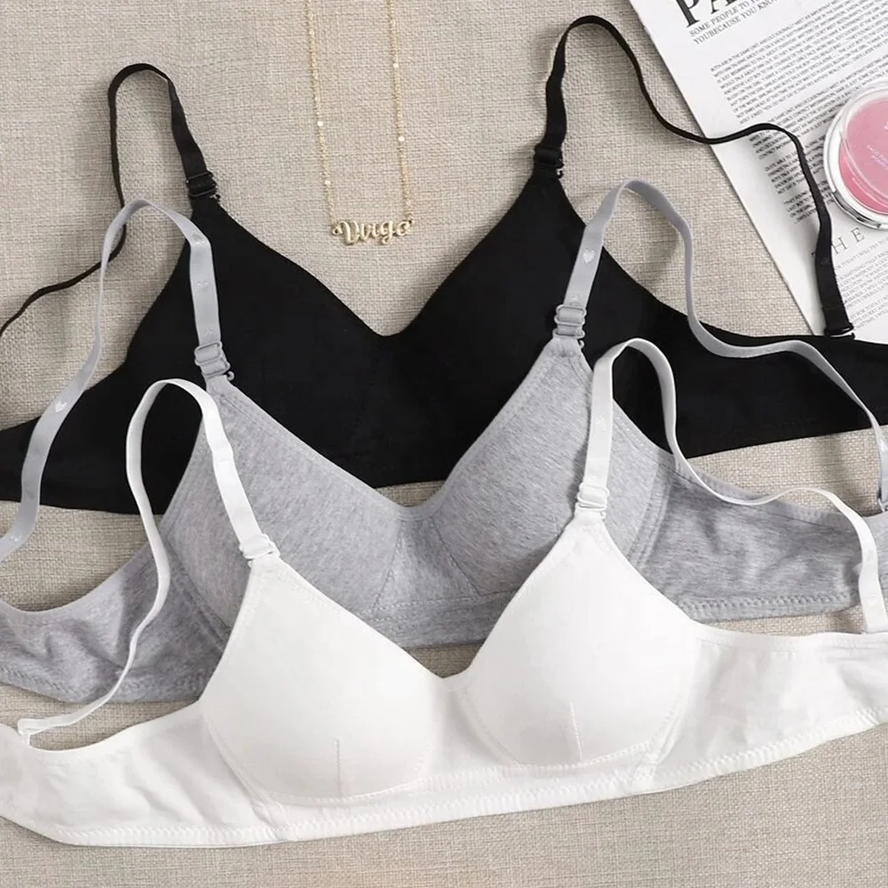 

Top Rate Pop Up High Quality Girl Adjustable Strap Cotton Bra