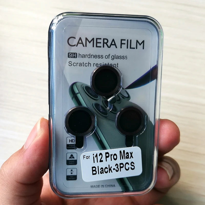 

Camera Ring Screen Protector For Iphone 11 11 Pro Iphone 12 11 Pro Max Mobile Phone Camera Rings, Colorful/gold/green/red