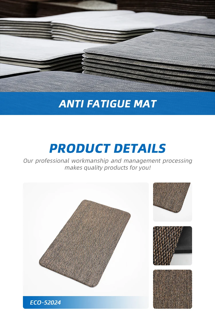 customized waterproof anti-slipper pvc floor mat kitchen mat