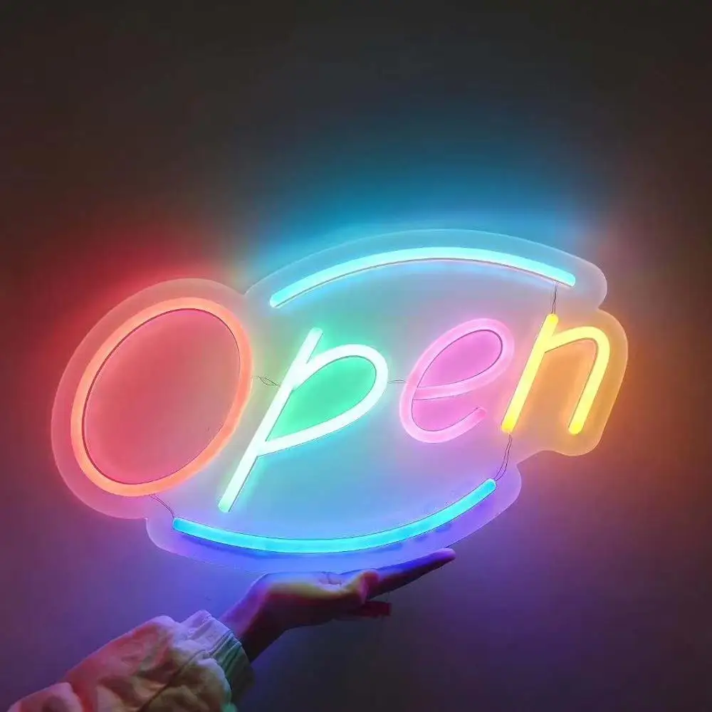 OEM 12V acrylic home party bar decoration neon led desk light sign custom