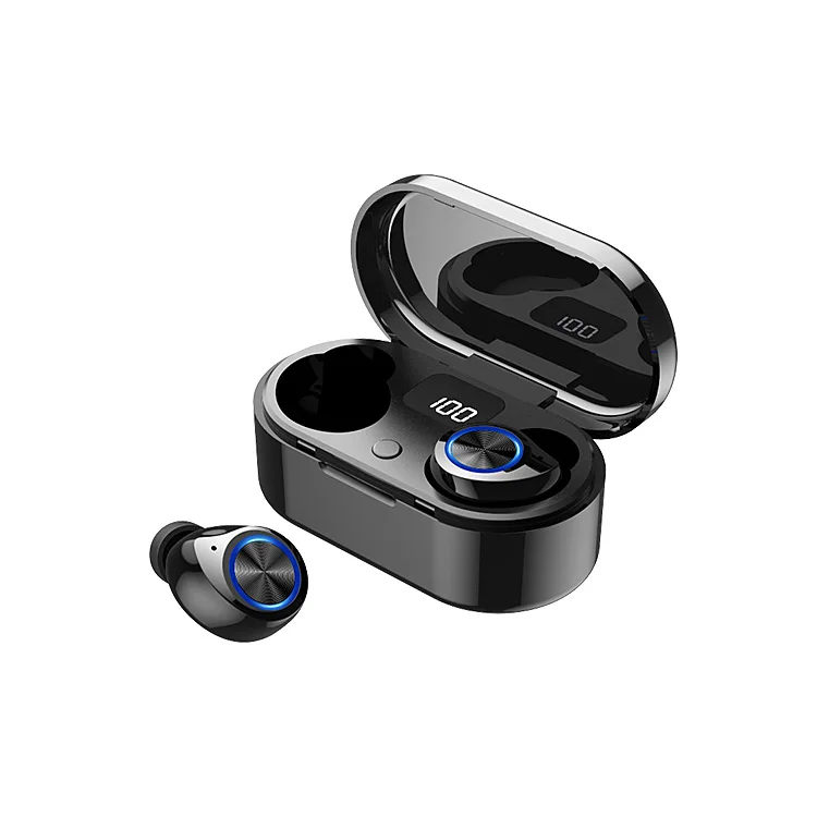 

Trending Products Wholesale Waterproof Oem Mini Earbuds Tws TW80 Super Bass Stereo BT 5.0 Wireless Earbuds, Black,white