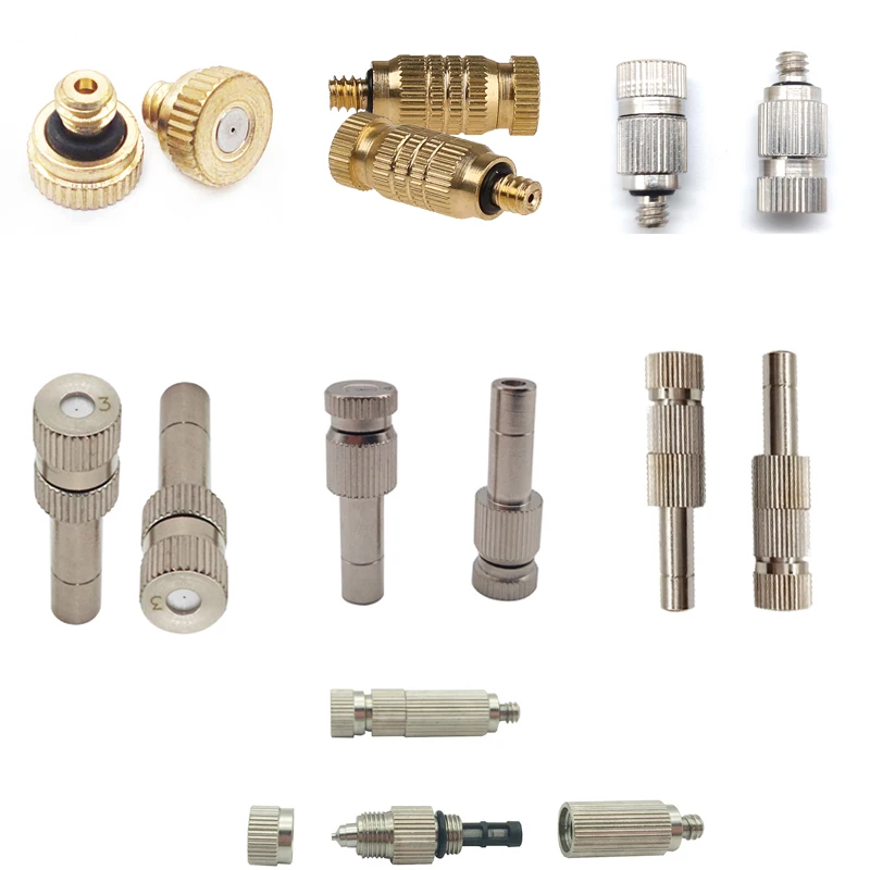 

Brass Misting Nozzle Garden Greening Watering Sprinkler Agricultural Irrigation Sprinkler Atomization Nozzle Spray