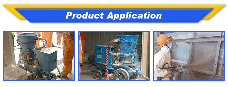 Small Electric Refractory Spray Shotcrete Gunning Machine