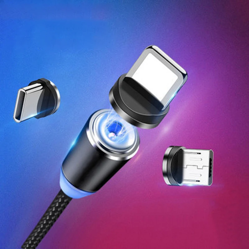 
Magnetic Charge Cable Fast Charging USB Type C Cable Magnet Micro USB Data Charging Wire Mobile Phone Cable USB Cord 