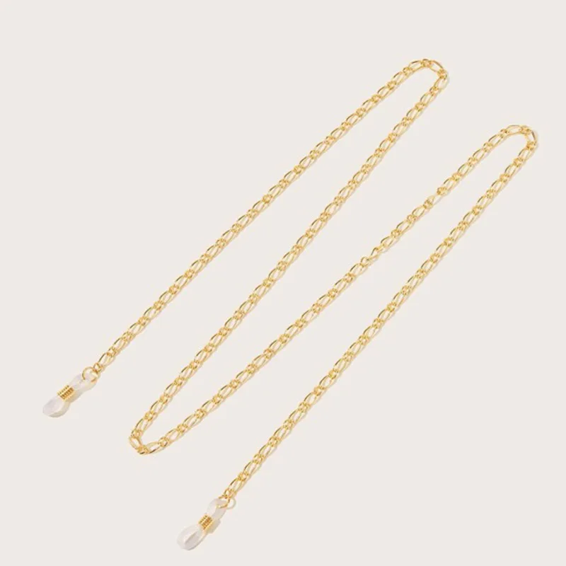 

2020 Latest Minimalist Eyeglasses Chain Lanyard Rope Retro Geometric Tassel Accessories U-shaped Glasses Chain, Customized color