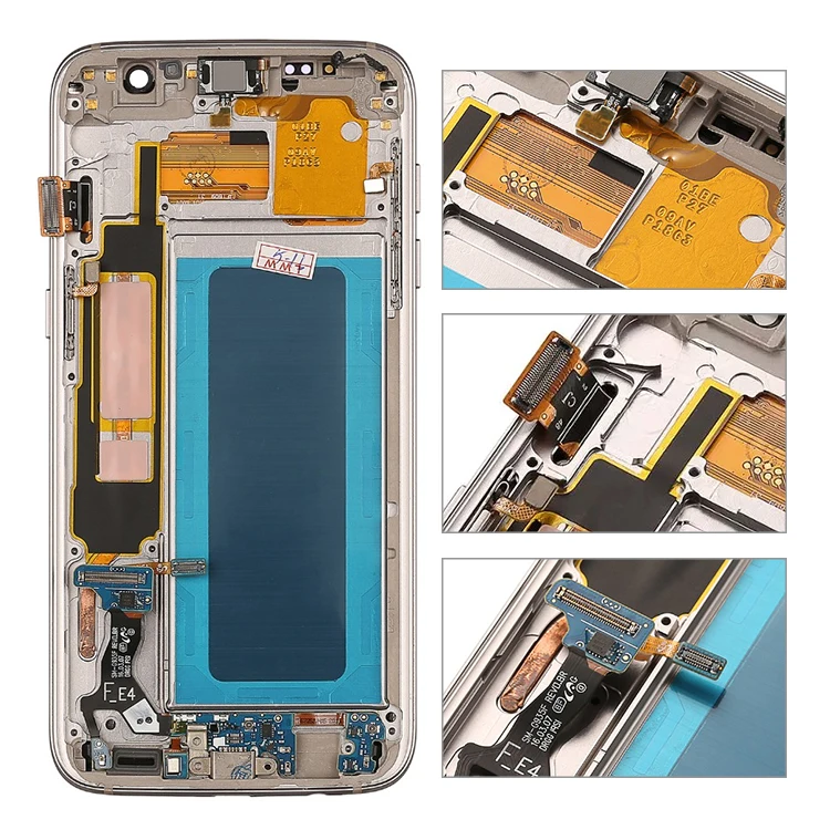 

spare parts wholesaler mobile phone s7 Edge s8 lcds s5 s6 S9 display screen for samsung galaxy