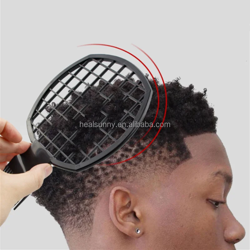 

Twist Styling Afro Dirty Braid Brush Wholesale Plastic Pick Magic Coil Hairdressing Salon Combs It Up Twist Hair Coils Comb, Black/pink/red/blue