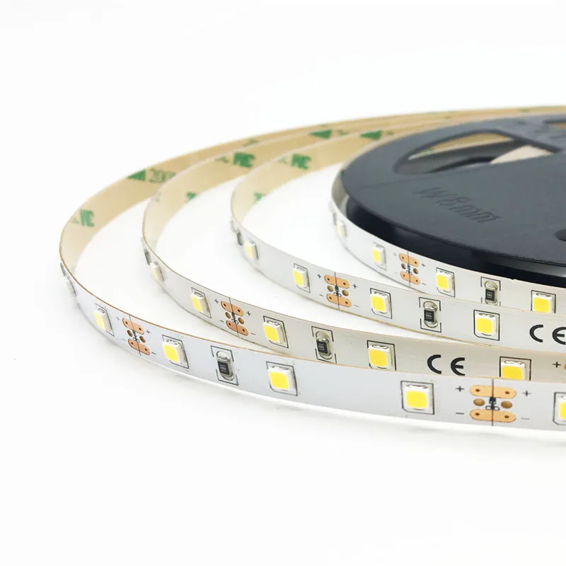 Waterproof IP65 IP66 12v double row super flexible led strip light 5050 led strip light 5050 for tv decoration