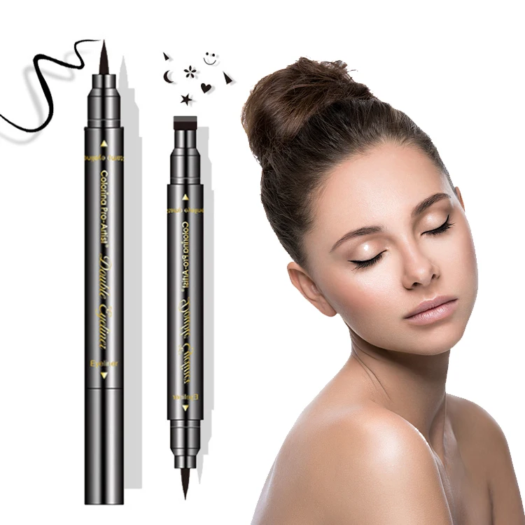 

Zhenhai Y19031 Makeup High Quality Star moonEyeliner, Black