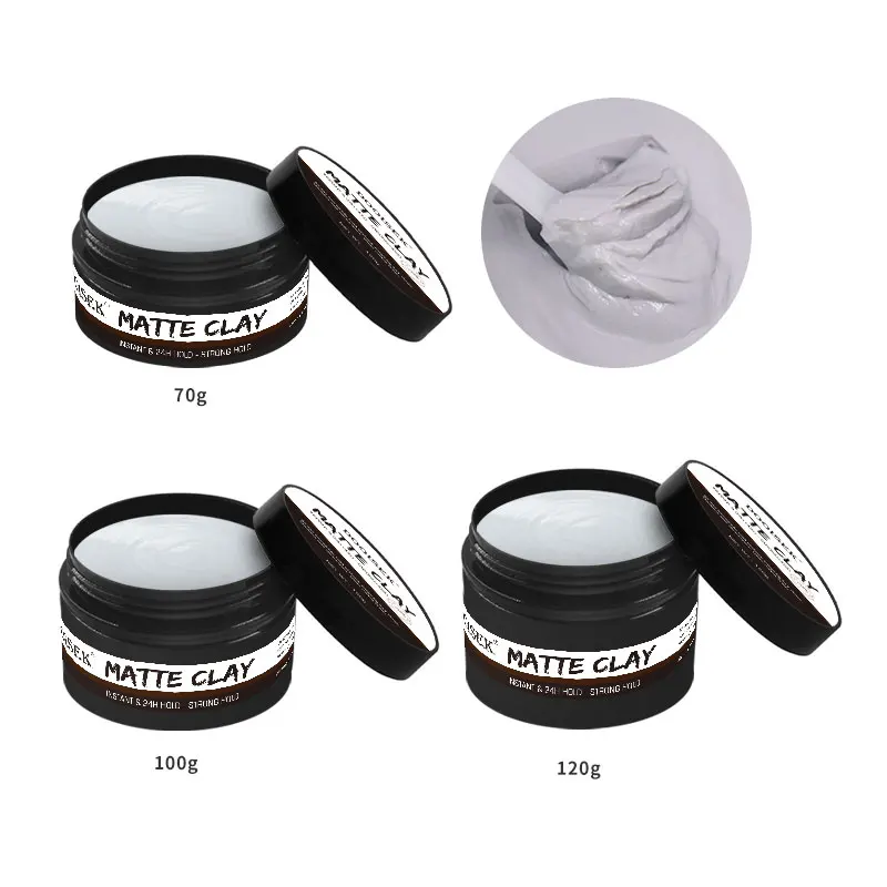 

70g 100g 120g Dooisek men's gel wax hair paste matte hair clay