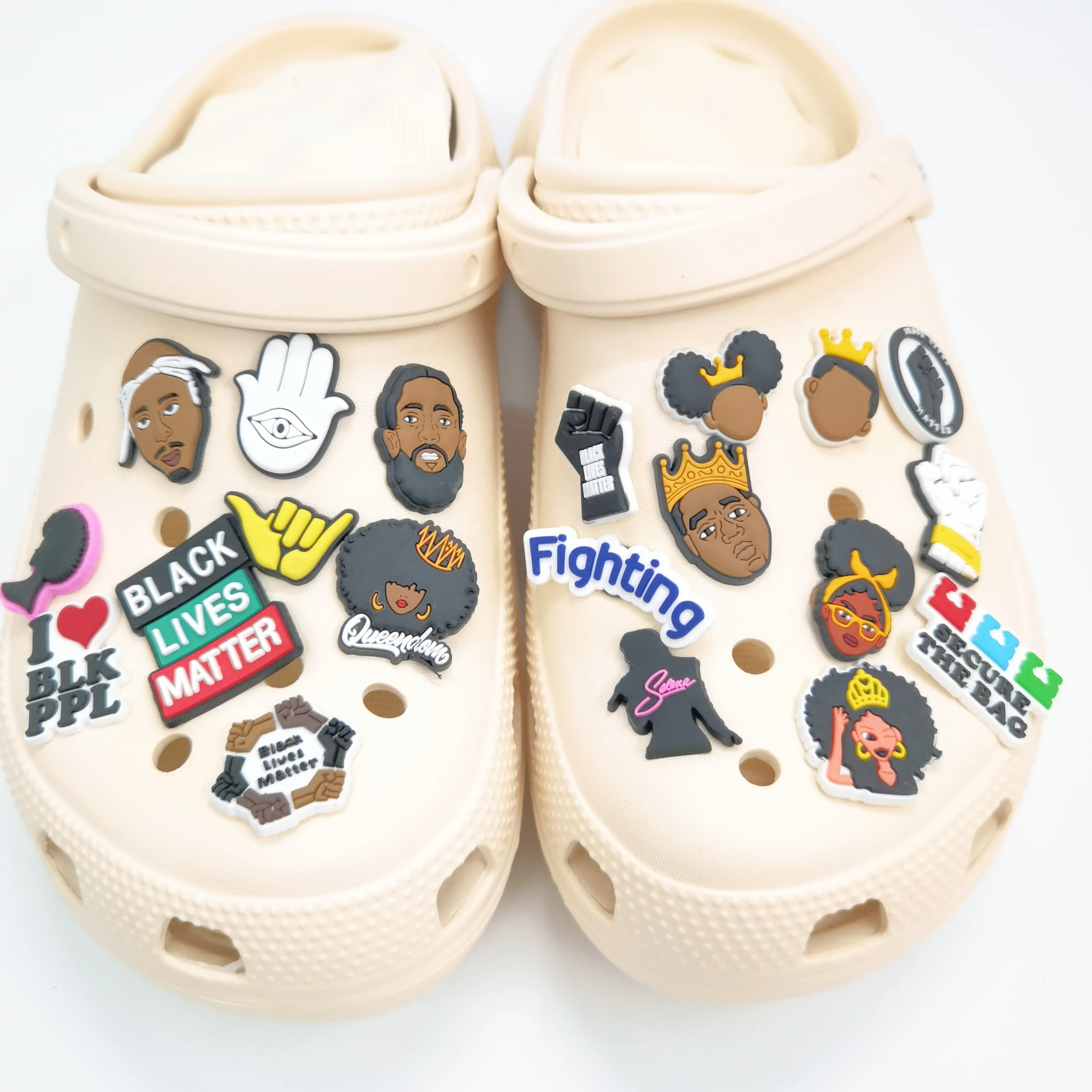 

Croc Charms Wholesale Cartoon PVC Kid Croc Shoe Decoration Charms, Customized
