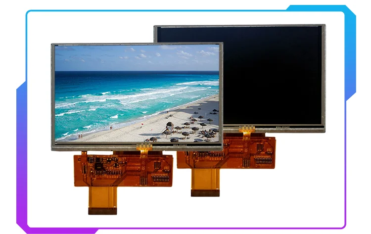 5 inch industrial lcd display panel