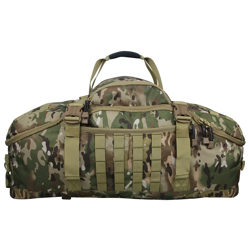 

duffel bag new design gym duffle bag with logo travel bags for man military tactical backpack, Black multicam/military tactical backpack
