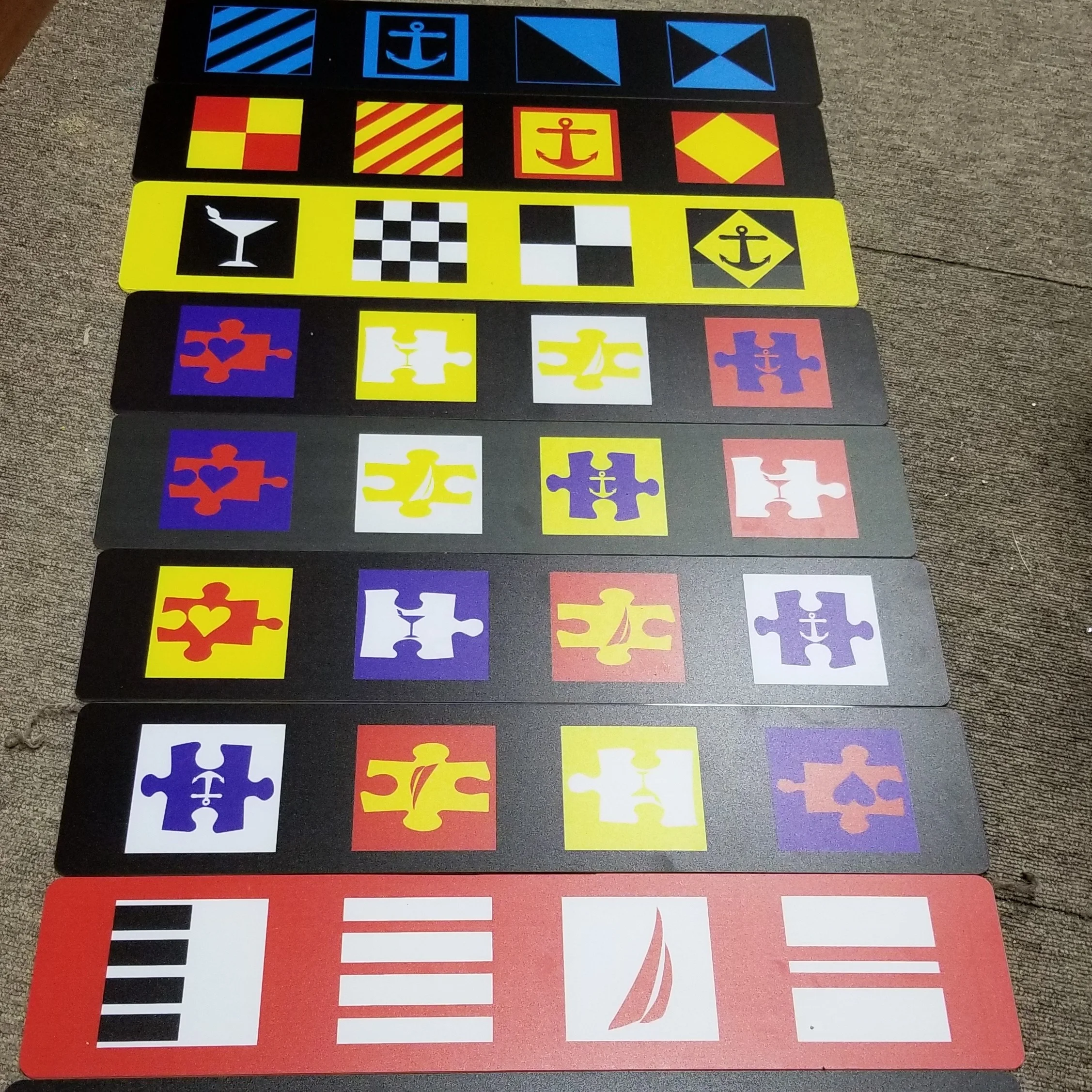 
Custom USA Car Logo License Number Plate Colored Nautical License Plate Wholesaler 