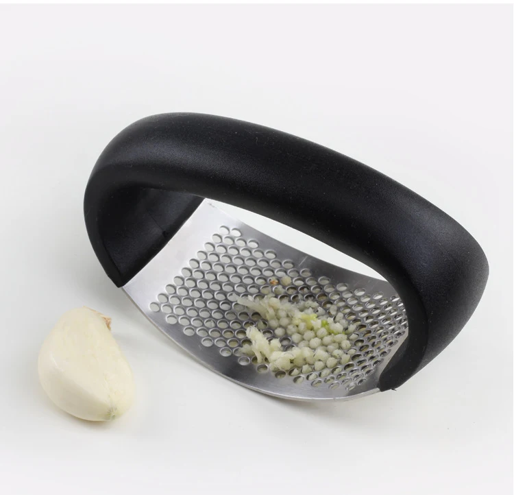 

AAA179 Wholesale Stainless Steel New Kitchen Gadgets garlic press Tools Mincer Chopping Manual Blender Garlic Press, As pic