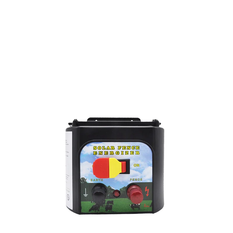 Hot sale 0.15J 5Km waterproof solar electric animal security fence energizer