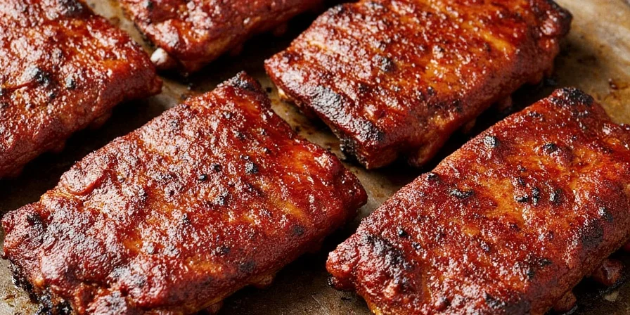 Slow oven ribs with unique spice pairings