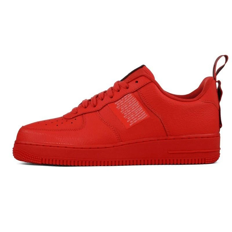 

hot style red color Breathable Force 1 Shoes hiking sneaker for men and woman, Black