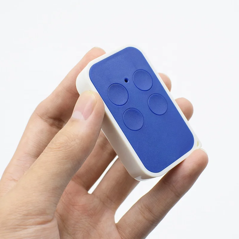 

Garage Door Remote Control Blue Black Smart Waterproof Remote Control Clone Code 40.685MHz SMG-243 Duplicate Door Opener