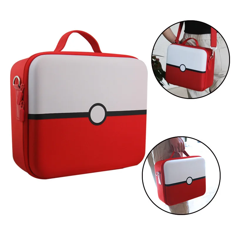 

Eva Customized Design Carrying PS5 Game Controller Case With Foam elf ball storage bag switch game storage bag, Red / customized logo