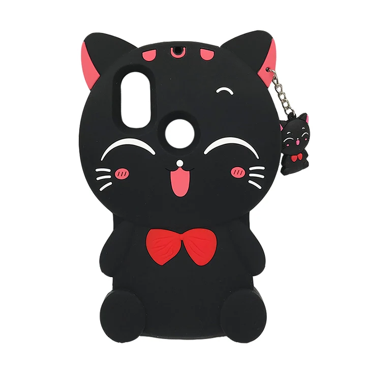 

Silicone Case For Xiaomi Mi 6X 5X Mi A1 A2 Lite 3D Cartoon Lucky Cat Cover For Redmi note 5 6 6A 5A 4A 3S S2 Note 4 4X 5 Pro