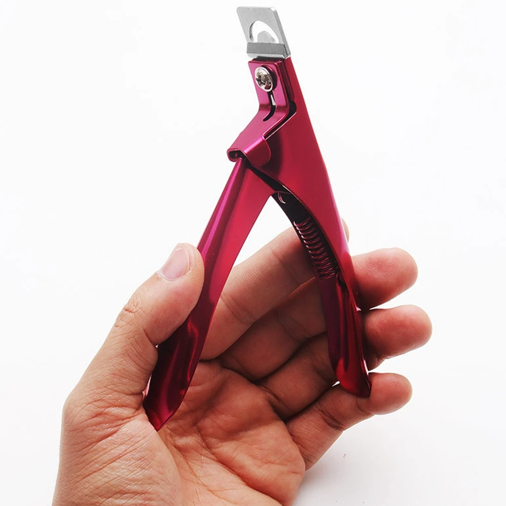 
Wholesales Custom 430 Stainless Steel Manicure Acrylic False Nail Tip Edge Clipper Cutter 