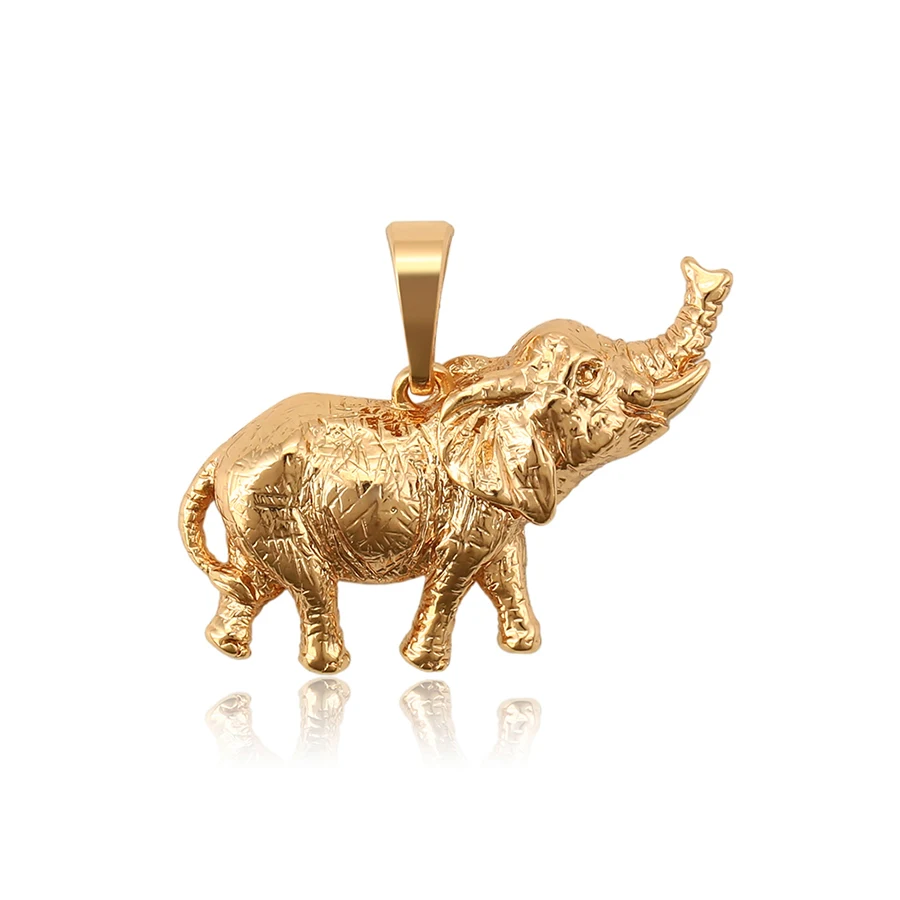 

34333 Xuping 2019 new arrival animal 18K gold plated elephant shape pendant