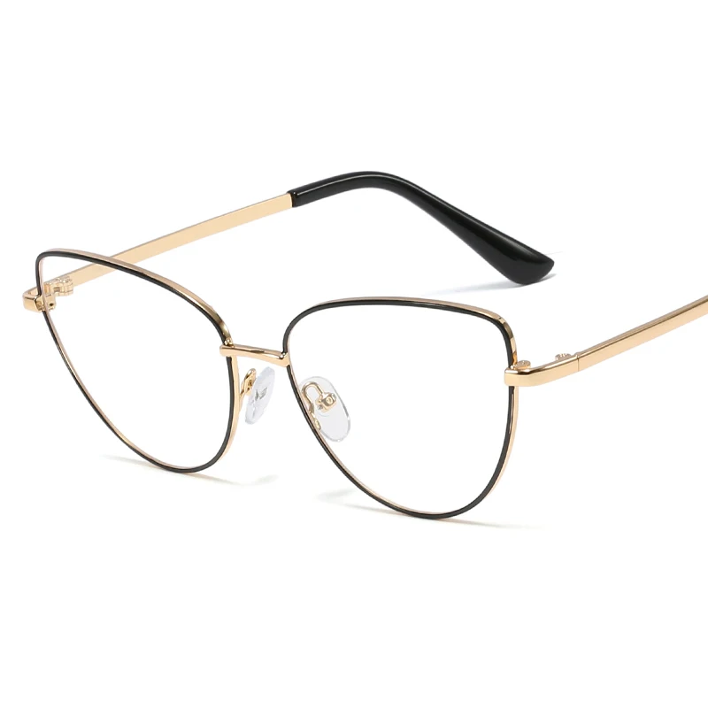 

SHINELOT 95553 New Products On China Market Anti Blue Light Optical Glasses Frame Women Metal Fashion Eyewear