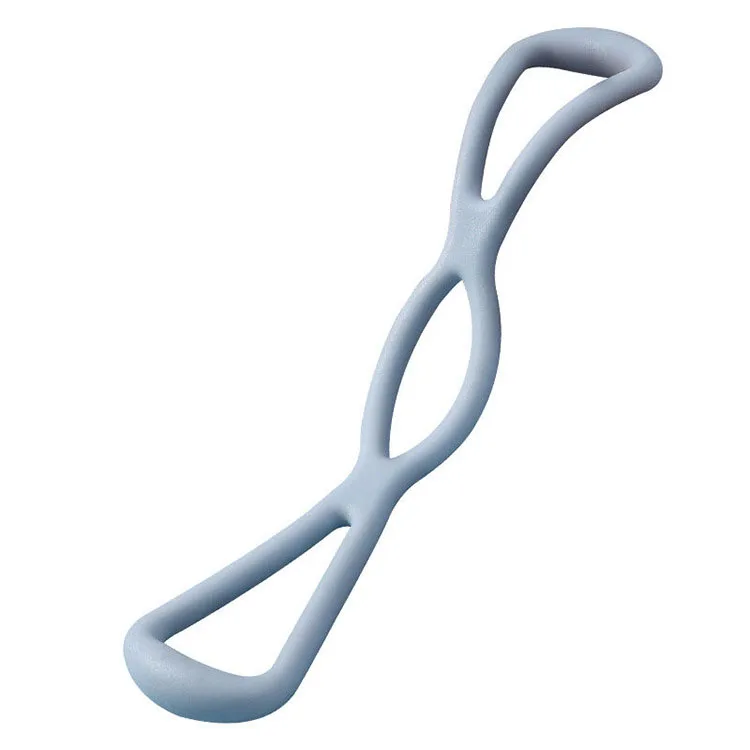 

High Quality Wholesale Yoga Shoulder Opener 8shape Unisex Pull Rope, Pink\gray