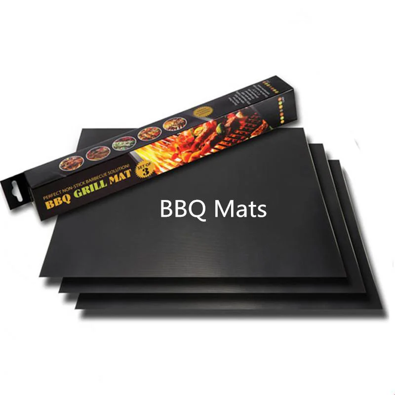 

LFGB Certificate Best Sales Multi-color and Multi-size Anti-stick and Easy to Clean BBQ Grill Mat for Barbecue