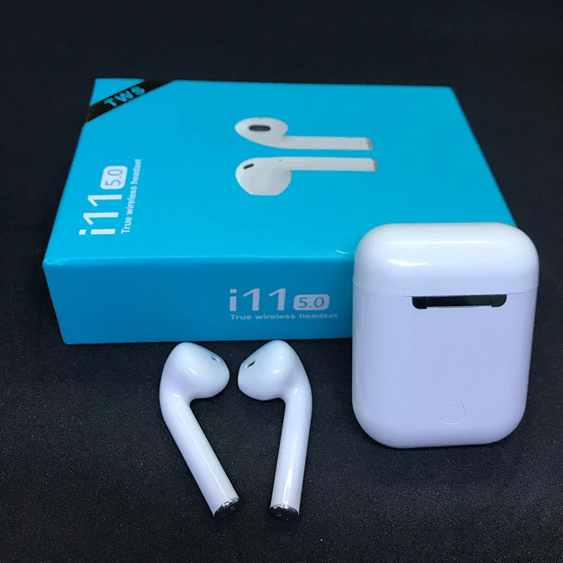 I11 Tws Wireless Earphone Touch Earbuds Bluetooth 5.0 Headset I11 Touch Tws Sport With Charging With Mic For All Smart Phone