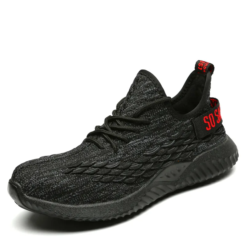 

Hot selling Safety Shoes Factory Wholesale Men and Women Breathable Light weight industrial working Steel Toe Safety Shoes