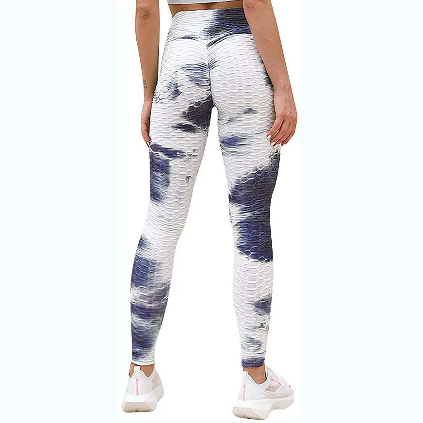 

Factory price tie dye scrunch butt leggings for Gym, Picture shows