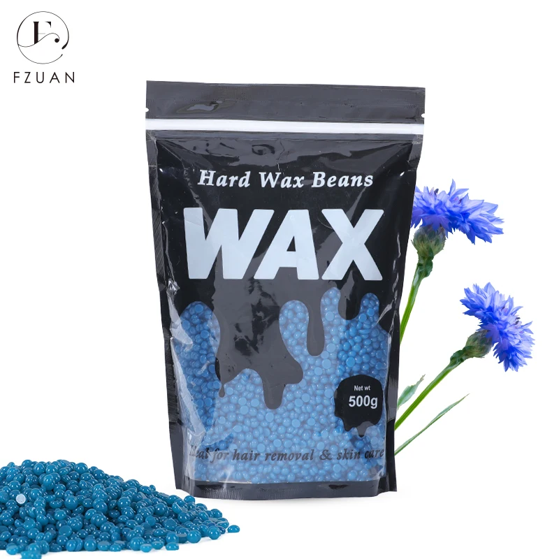 

2020 New type wax high quality hard wax beans 1000g painless depilatory wax Amazon hot selling