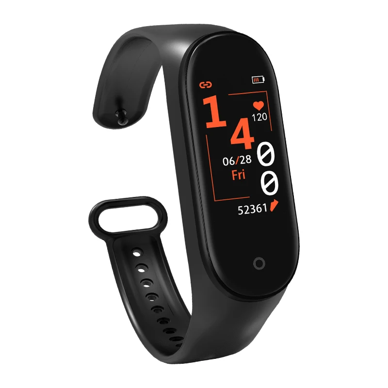 

M4 new upgraded smart sports bracelet, 24-hour automatic heart rate monitoring