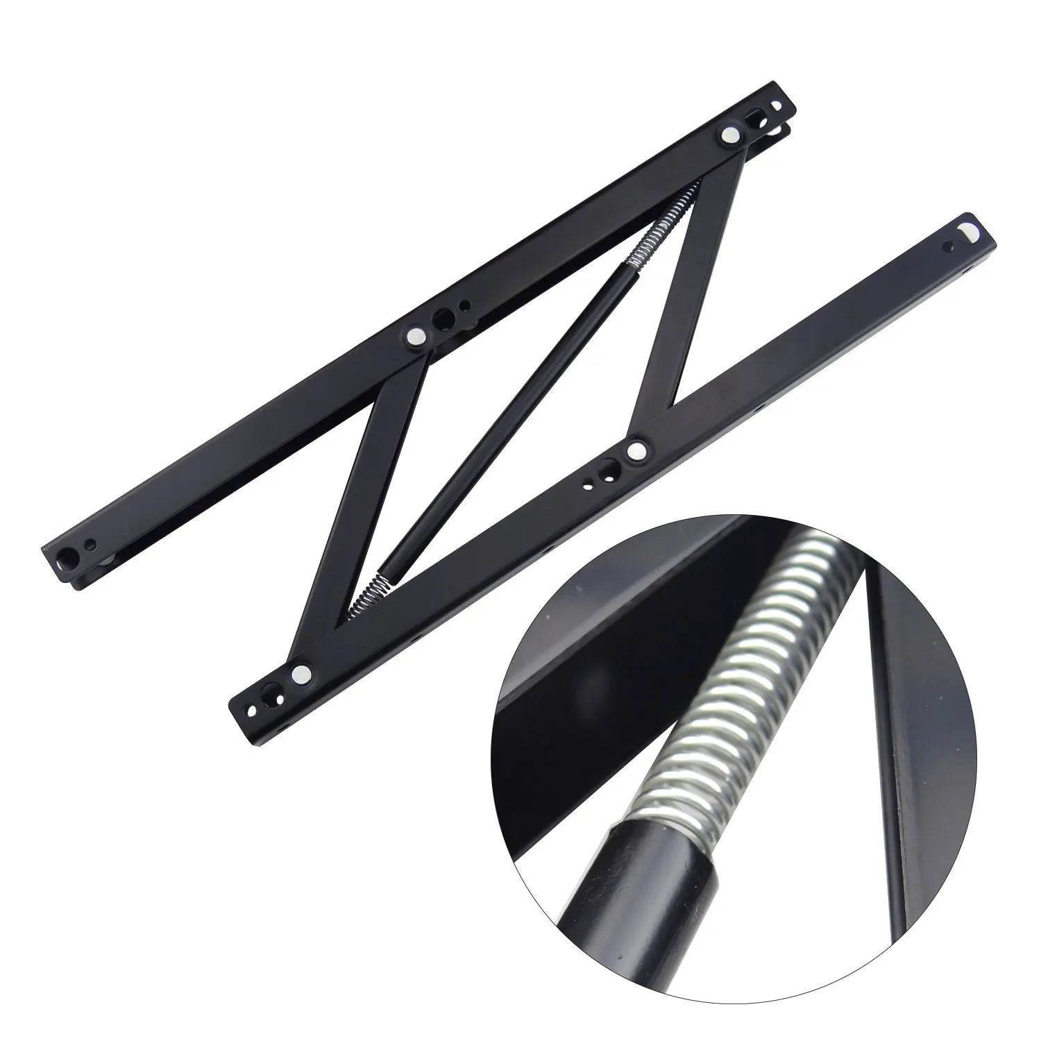Lift Up Coffee Table Hardware Black Spring Stand Furniture Hinges