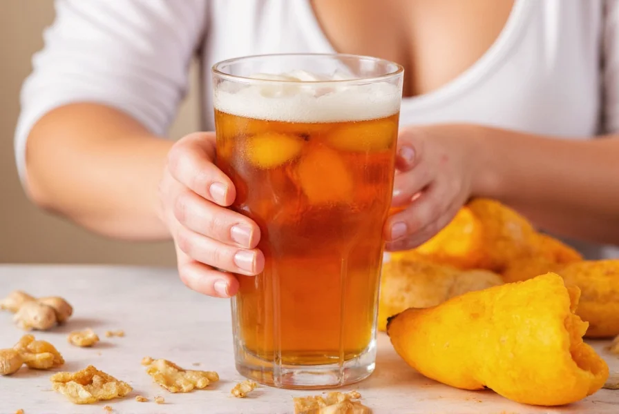 Comparison of fresh ginger root versus commercial ginger ale ingredients