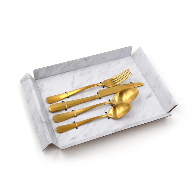 pvd镀钛金勺,金制餐具,黄金餐具