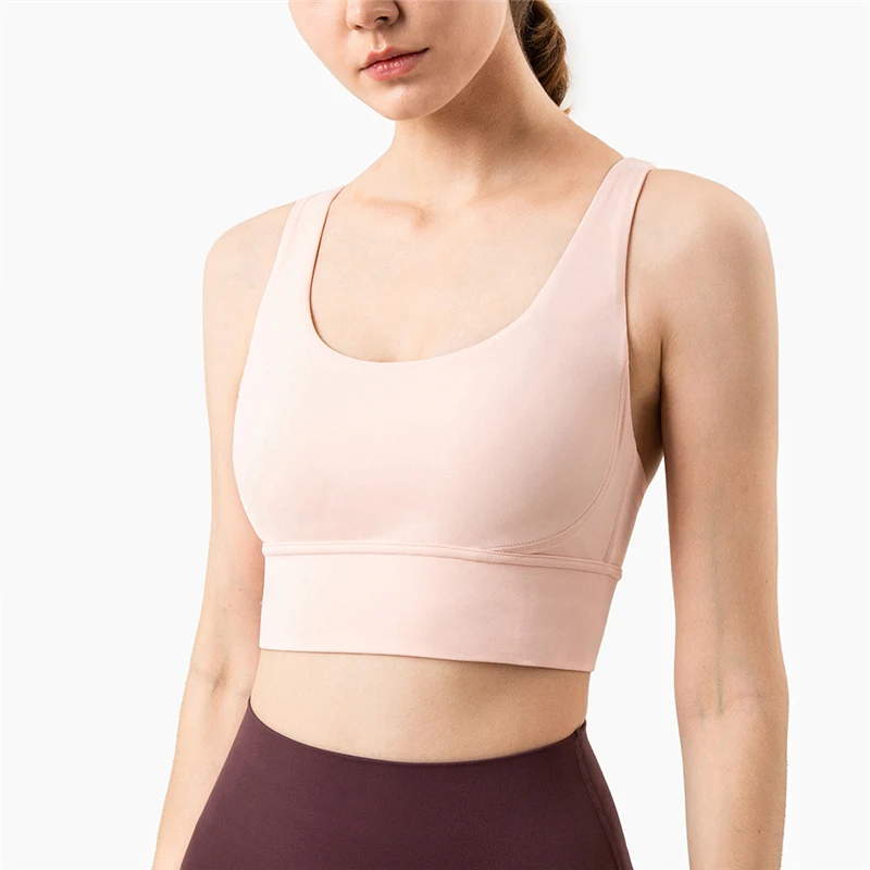 

Special offer wholesale high quality push-up yoga bra detachable pad running sports bra yoga fitness top