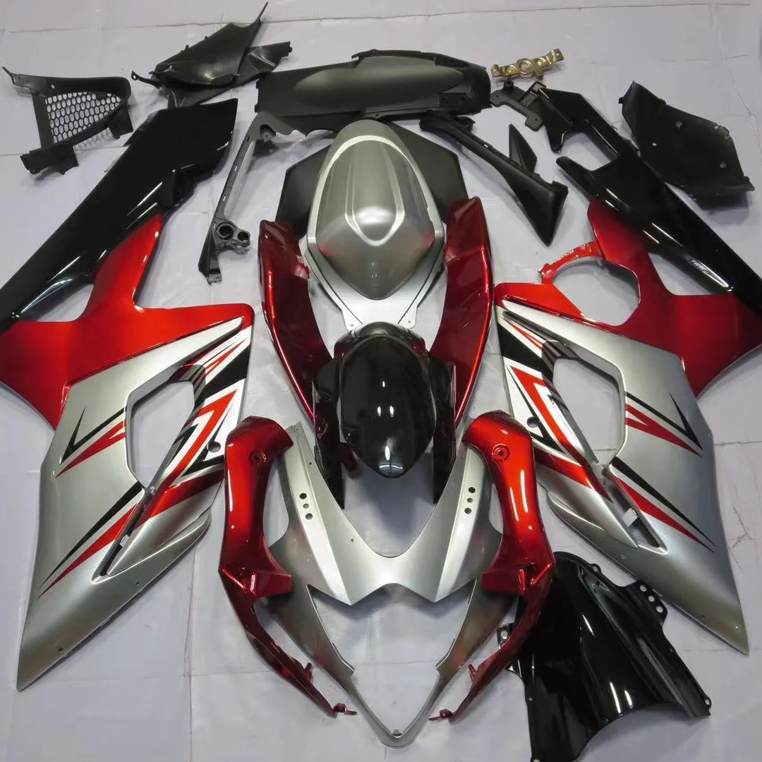 

2021 WHSC Motorcycle Fairings Fit For SUZUKI GSXR1000 2005-2006 ABS Plastic Body Kit, Pictures shown