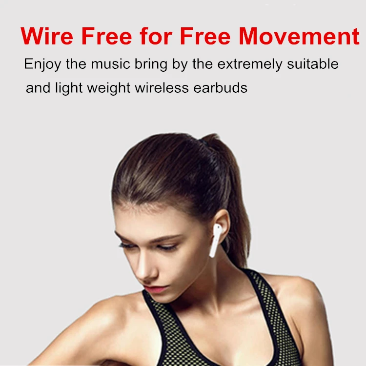 Yijiali Earphone Manufacturer High Quality Earbuds Cell Phone Headset TWS True 5.0 Wireless Headphones Bass - ANKUX.COM