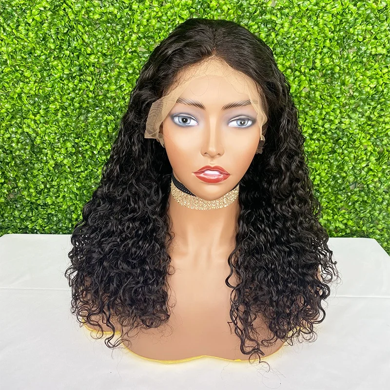 

Hot Selling Full Lace Wig Curly HairFrontal Wig Brazilian Hair Virgin Lace Front Wigs Pre Plucked Hairline