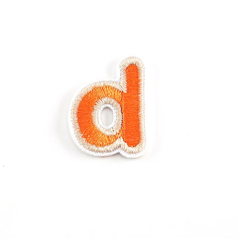 

Letters Patch Customized Embroidery Patch Iron On Embroidery Patches Clothing Label, Custom color