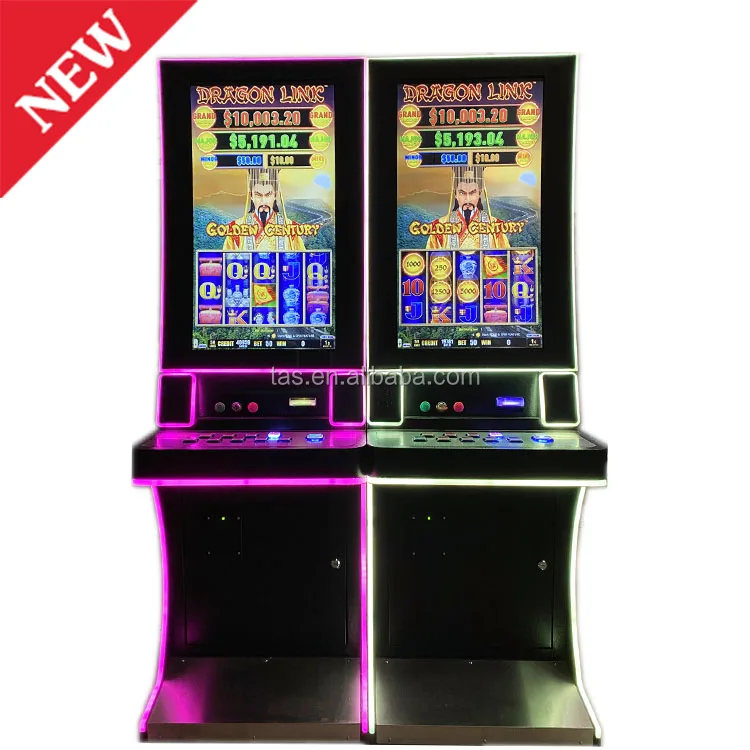 

2021 Latest Casino Gambling Machine Dragon Link Golden Century Slot Game Slot Cabinet, Customize