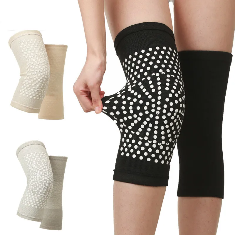 

1 Pair Dot Matrix Self Heating Pads Brace Sports Kneepad Tourmaline Knee Support for Arthritis Joint Pain Relief Recovery